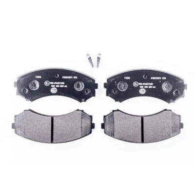 Afbeelding van HELLA 8DB 355 009 461 Remblokkenset Met akoestische slijtagewaarschuwing toebehoren MITSUBISHI: Grandis, PAJERO 4, 3