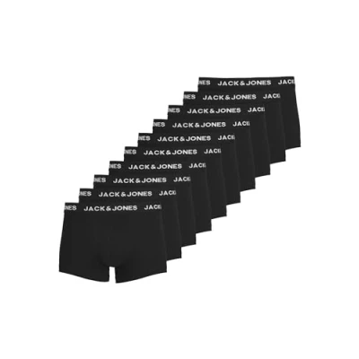 Image de Caleçon Jack &amp; Jones Solid Trunk Hommes (lot de 10)