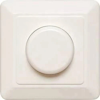 Afbeelding van Ehmann T46.03 Dimmer (inbouw) Geschikt voor lampen: LED lamp, Spaarlamp, Gloeilamp, Halogeenlamp Wit