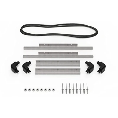 Afbeelding van Peli IM2200 M4 BEZEL L Platenhouderset voor deksel, originele Storm koffer, compatibel met: (apart verkrijgbaar), kleur: zwart