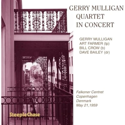 Afbeelding van Gerry Mulligan Quartet In Concert. Copenhagen May 21, 1959 (CD)
