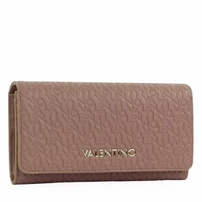 Afbeelding van VALENTINO portemonnee Falak Re Wallet Taupe