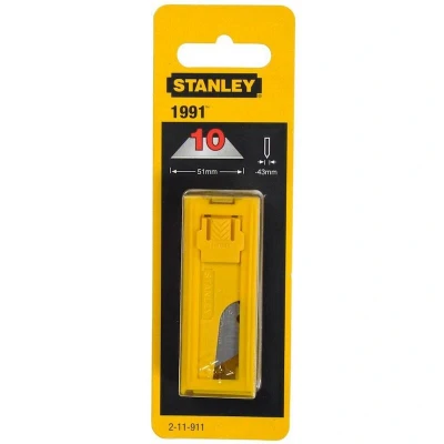 Image de STANLEY 2 11 911 lame de rechange 1991 sans trous dans le distributeur (10 pcs)