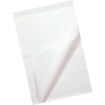 Afbeelding van Flipoverpapier Quantore 65x95cm 50vel opgerold in verzenddoos