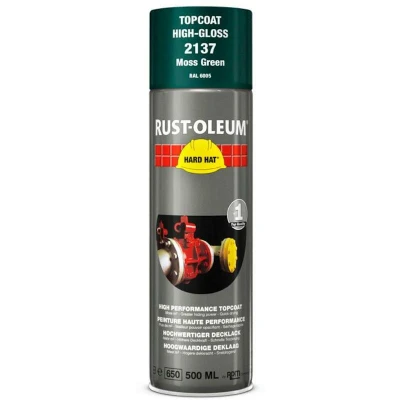 Image de Peinture de finition en aérosol Hard Hat 500ml Rust Oleum