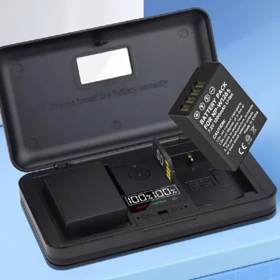 Afbeelding van Mcoplus Acculader Duo USB (voor Fujifilm NP W126) SD