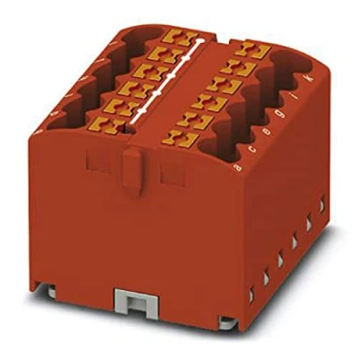 Afbeelding van Phoenix Contact PTFIX 12X2,5 RD 3273290 Verdeelblok 0.14 mm² 2.50 Rood 8 stuk(s)