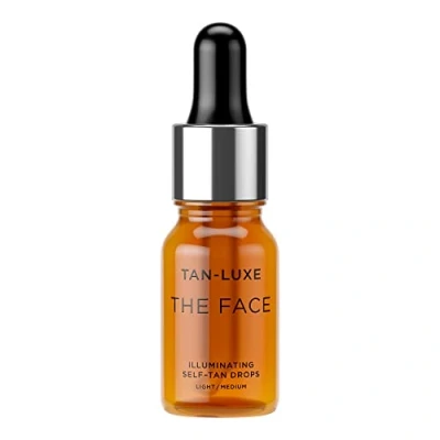 Image de Tan Luxe THE FACE Goutte auto bronzante moyenne pour soins de la peau un bronzage individuel sans cruauté animale et végétalienne, 10 ml