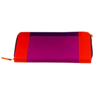 Afbeelding van Mywalit Ladies Large Zip Wallet sangria multi Dames portemonnee
