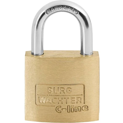 Afbeelding van Burg Wächter 3001 Hangslot 30.00 mm Verschillend sluitend Messing Sleutelslot