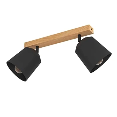 Afbeelding van EGLO Cotorro Spot E27 54 cm Bruin/Zwart
