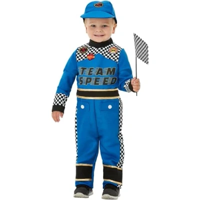 Afbeelding van Race Kostuum Peuter Blauw Maat T1
