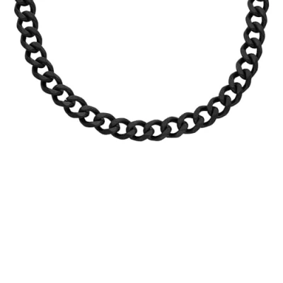 Afbeelding van Fossil Ketting, Heren, Maat: One Size, Black