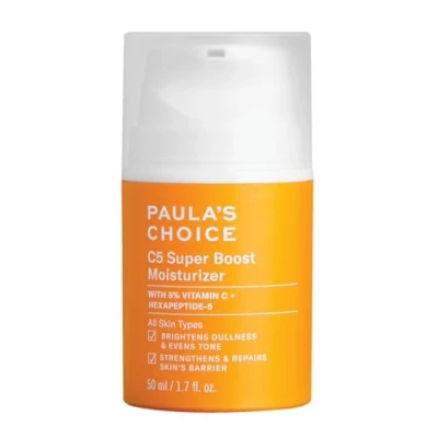 Afbeelding van Paula&#039;s Choice C5 SUPER BOOST Nachtcrème Anti aging Hydraterend gezicht met vitamine C Verdampt bruine vlekken en verlicht de doffe teint alle huidtypes 50 ml