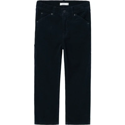 Afbeelding van Name it broek jongens donkerblauw NKMryan cord maat 116