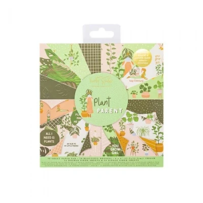 Afbeelding van Violet Studio Paperpad 15x15 cm Plant Parent