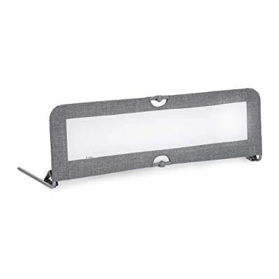 Afbeelding van Hauck Sleep N Safe Plus XL bedhek voor peuter, 150 x 50, inklapbaar op reis grijs