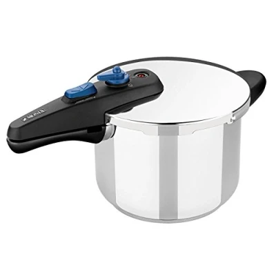 Image de Monix Veloce Autocuisseur Rapide 7 Litres, Acier Inox 18/10, Compatibles Toutes Sources de Chaleur Induction Incluse