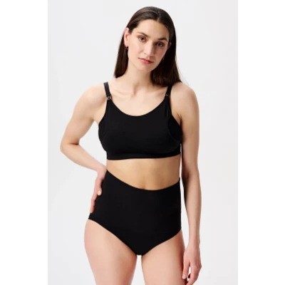 Afbeelding van Naadloze voedingsbh pumping Mae Sensil Breeze Black XS/S