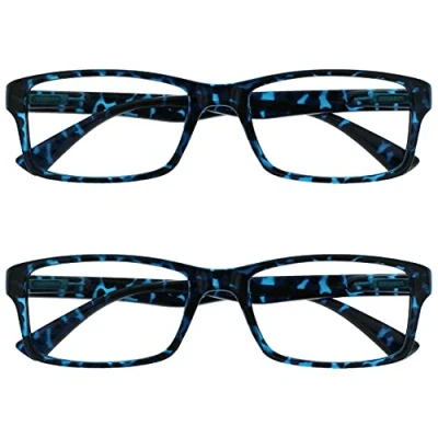 Afbeelding van UV Reader leesbril, zwart, 2 stuks, heren/vrouwen