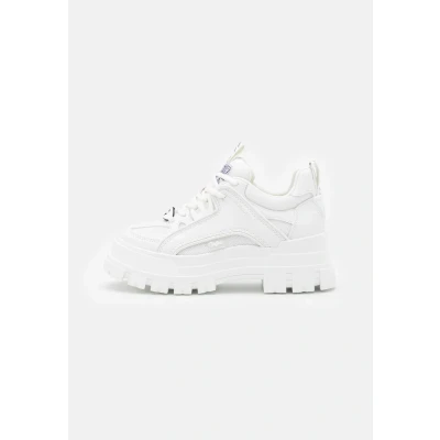 Afbeelding van Buffalo Aspha HYB Sneakers laag, Dames, Maat: 36, White Imitatieleer/ textiel