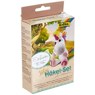Afbeelding van Folia Haakset Unicorn Haken