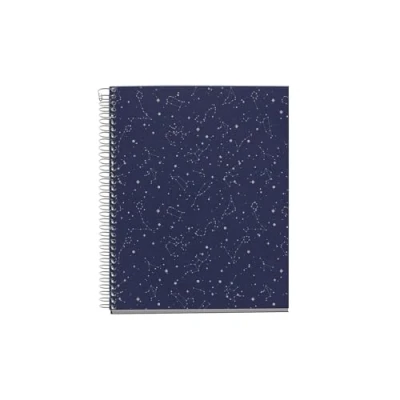 Afbeelding van Miquelrius Notitieboek, A5, hardcover, 4 gekleurde strepen, 120 gelinieerde vellen, duurzaam 70 g/m² microgeperforeerd papier, 2 gaten, kosmos design