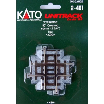 Afbeelding van H0 Kato Unitrack 2 401 Kruising 1 stuk(s)