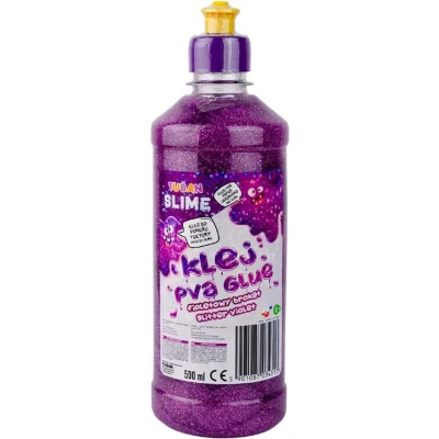 Afbeelding van Tuban Glitter lijm paars 500 ml