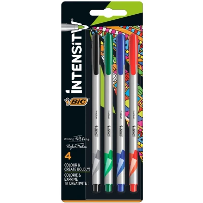 Afbeelding van BIC Intensity Fineliners Medium, 4st.