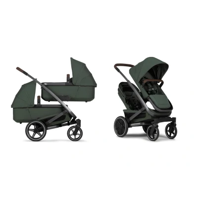 Afbeelding van Joolz Kinderwagen Geo3 Twin Forest Green
