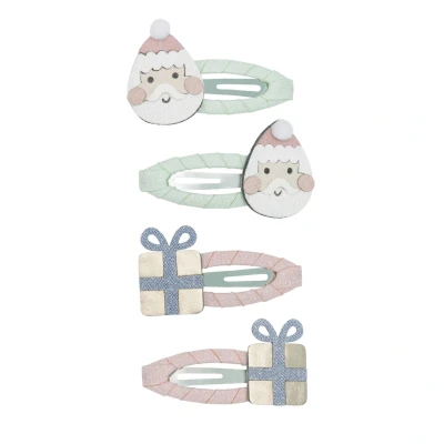 Afbeelding van Mimi &amp; lula haarspeldjes santa 4st
