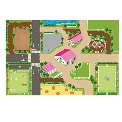 Afbeelding van Kids Globe Speelkleed Manege 100 x 150 cm