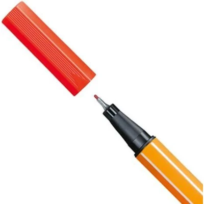 Afbeelding van STABILO point 88 Fineliner 0,4 mm Licht Rood per stuk