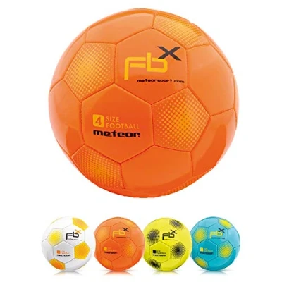 Afbeelding van Voetbal Machinaal Genaaid voor Kinderen en Volwassenen Trainingsbal Recreatieve Bal Football Maat 1 3 4 5 (#4, Oranje)