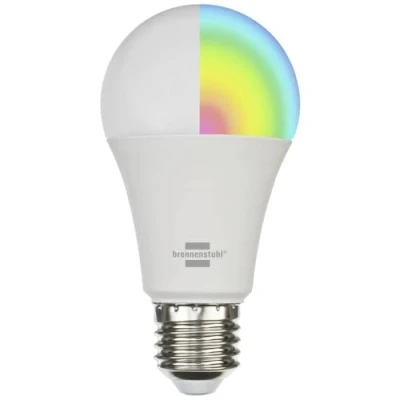 Afbeelding van Brennenstuhl Smart Connect LED lamp Energielabel: F (A G) E27 Koudwit, Warmwit, RGB