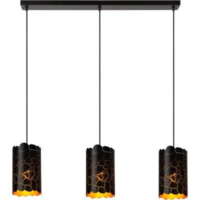 Afbeelding van Lucide ALMELO Hanglamp 3xE27 Zwart