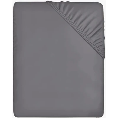 Afbeelding van Utopia Bedding Hoeslaken 35 cm Diepe, Eenvoudig onderhoud Zachte Geborstelde Microvezel Stof Krimp en Vervaagt Bestendig (140 x 200 cm, Grijs)