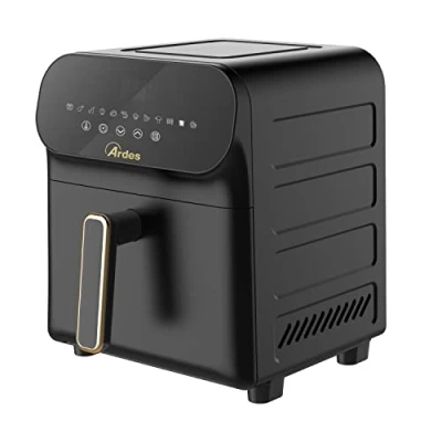 Afbeelding van Ardes ARFRYA04 friteuse Enkel 6 l Vrijstaand 1700 W Heteluchtfriteuse Zwart