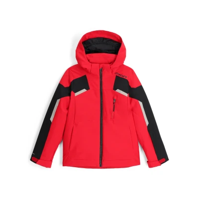 Afbeelding van Spyder Leader Kinderen Ski Jas (maat: 140, Rood)