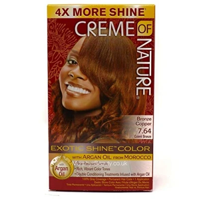 Image de Creme Of Nature Gel Color Exotic Shine #7.64 Bronze (couleur des cheveux)