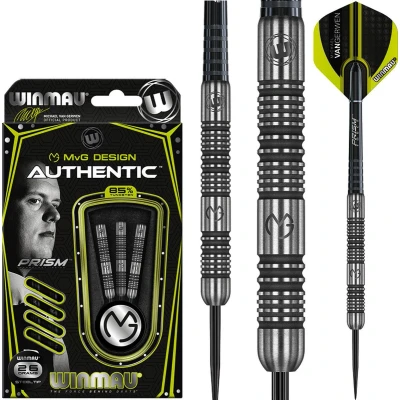 Afbeelding van WINMAU Michael Van Gerwen MvG Authentic: Steeltip Tungsten Dartpijlen Professioneel 26g