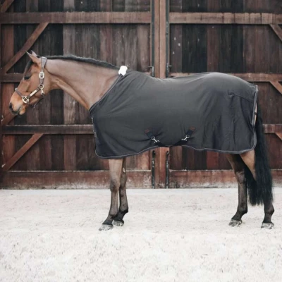 Afbeelding van Kentucky Cooler Fleecedeken Zwart 155/206