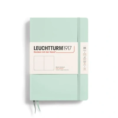 Afbeelding van Leuchtturm1917 A5 Medium Natural Colours Notitieboek blanco Mint Green Notebook 4004117625961