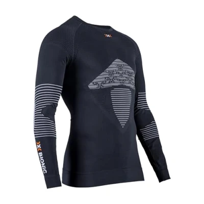 Afbeelding van X BIONIC Energizer 4.0 Heren Lange Mouwenshirt Opal Black / Arctic White XL