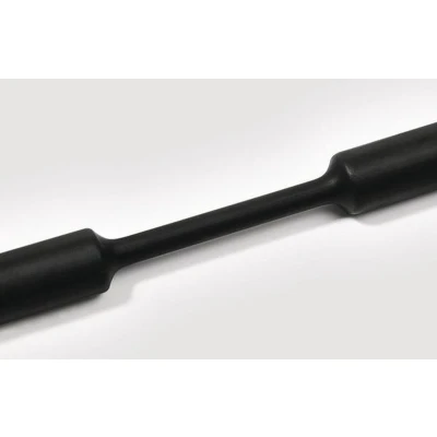 Afbeelding van HellermannTyton 319 02400 Krimpkous zonder lijm Zwart 24 mm 8 Krimpverhouding:3:1 1 m