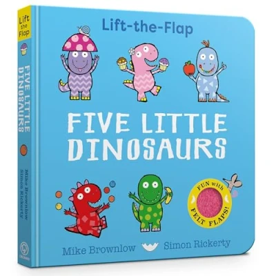 Afbeelding van Five Little Dinosaurs