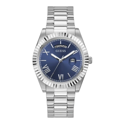 Afbeelding van GUESS heren Connoisseur horloge GW0265G7 in de kleur Zilver