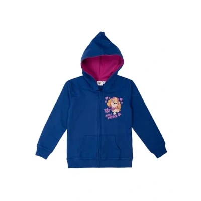 Afbeelding van United Labels Paw Patrol meisjeshoodie met ritssluiting, blauw, Blauw