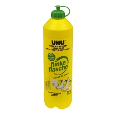 Image de UHU colle multi usage flinke flasche, flacon de recharge, 850 g, sans solvant 46325